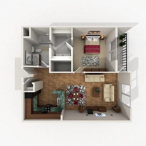 6440 Cedar Plaza Studio-2 Beds Apartment for Rent - Photo Gallery 15